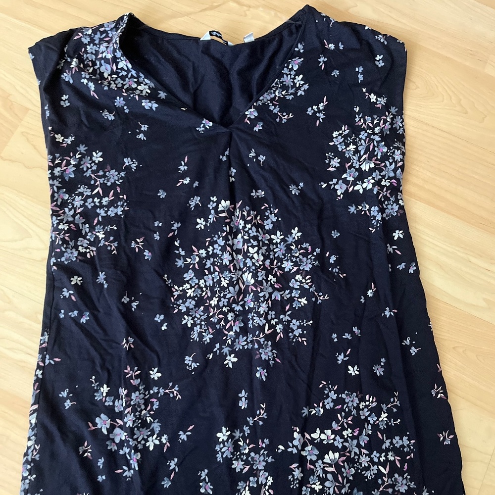 Navy blue blouse